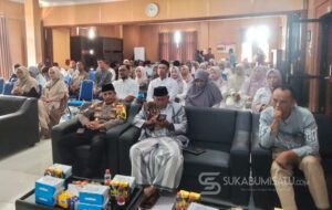 Pererat Silaturahmi, Kapolsek Jampangkulon Hadiri Halal Bihalal di RSUD Jampangkulon