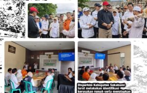 Bantargadung Berduka, Bupati Asjap dan Disperkim Tinjau Langsung Ratusan Warga Terdampak Pergerakan Tanah Cijambe
