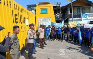 Dibalik Badai PHK PT Starcom: GSBI Geruduk Pendopo, Aroma “Orang Dalam” Anggota Dewan Menyeruak