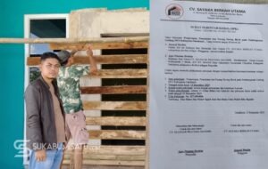 Gedung MUI Sukabumi ‘Digembok’ Kontraktor! Saling Lempar Tanggung Jawab, Utang Ratusan Juta Belum Dibayar