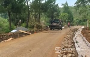 Kabar Gembira bagi Warga Lengkong, Dinas PU Garap Perbaikan Ruas Jalan Lengkong-Mataram