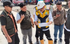 Akhiri Julukan ‘Jalan Rusak’, Betonisasi Depan RSUD Palabuhanratu Ditargetkan Tuntas Awal Juni