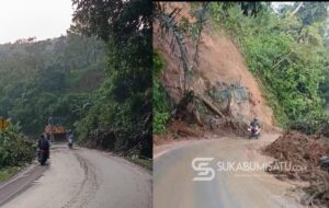Akses Jampangtengah-Lengkong Kembali Normal Pagi Ini Usai Tertutup Longsor di Empat Titik