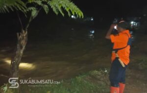 Hujan Deras Picu Banjir Bandang di Kabandungan, 2 Hektare Sawah Terendam Luapan Sungai Citamiyang