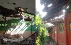 Duh! Dua Ruang Kelas SD di Ciambar Sukabumi Ambruk, Nasib Siswa yang Mau Ujian Terancam