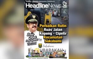 Pastikan Kelancaran Aktivitas Warga, Kang Asjap Tinjau Langsung Perbaikan Jalan Kopeng–Cipetir