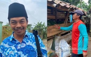 Kisah Pilu Ubed Guru Madrasah Parakansalak: 25 Tahun Mengabdi Digaji Rp525 Ribu, Nyambi Sabit Rumput di Rumah Hampir Roboh