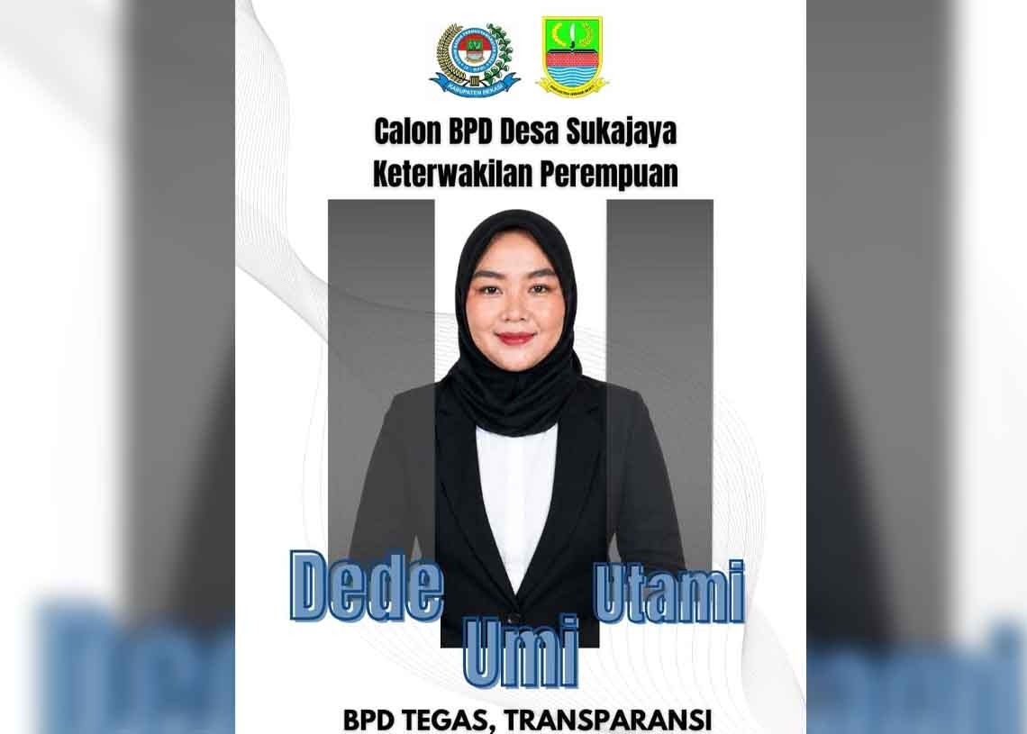 Dede Umi Utami Dorong Transparansi dan Perlindungan Sosial dalam Pencalonan BPD Sukajaya