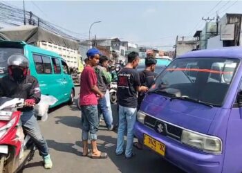 Tabrakan Beruntun di Cibadak Sukabumi, Diduga Dipicu Cekcok Pengemudi di Jalan