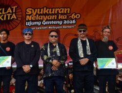 Syukuran Nelayan ke-60 Ujunggenteng: Bupati Asep Japar Ajak Jaga Laut, Malam Ini Dimeriahkan Putra Giri Harja 3