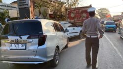 Tabrakan Beruntun di Cibadak Sukabumi, Truk Hantam Lima Kendaraan saat Lalu Lintas Padat