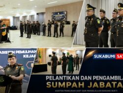 Kajati Jabar Lantik Asisten Pemulihan Aset dan Asisten Pidana Militer Baru