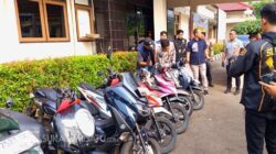 Polres Sukabumi Gulung 9 Pelaku Curanmor, 15 Motor Siap Dikembalikan Gratis!