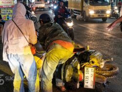 Belasan Pemotor Berjatuhan, Tumpahan Oli Sepanjang 1 KM Teror Jalur Cibadak Sukabumi