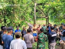 Jembatan Gantung Rusak di Cibadak Akhirnya Diperbaiki, Pemerintah dan Warga Bersama Perbaiki Akses 2 Kampung Ini