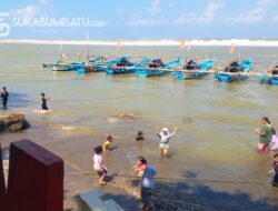 Pilih Wisata Lokal Hemat Anggaran, RA Banu Ahyan 1 Surade Boyong Puluhan Siswa ‘Cari Bahagia’ di Pantai Minajaya