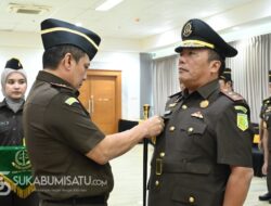 Tumpal Eben Ezer Resmi Dilantik Jadi Kajari Kabupaten Sukabumi yang Baru, Ini Pesan Kajati Jabar