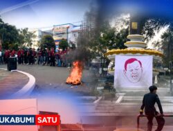 Suara Lantang dari Sukabumi: Mahasiswa Kepung Jalanan, Kritik Keras Kenaikan BBM dan Transparansi MBG