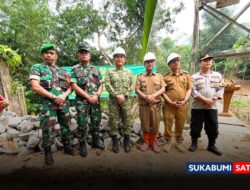 Dukung Program Presiden Prabowo, Kodim 0607/Kota Sukabumi Bangun Jembatan Garuda Tahap V di Cibadak