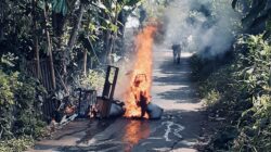 Motor Pedagang Tahu dan Tempe Terbakar di Ciambar, Diduga Akibat Korsleting Listrik