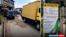 Akses Lebih Mulus dan Kokoh, Jalan Nasional Cidahu–Cicurug di Bojongpari Mulai Dibeton