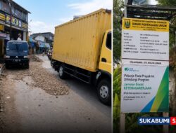 Akses Lebih Mulus dan Kokoh, Jalan Nasional Cidahu–Cicurug di Bojongpari Mulai Dibeton