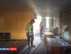 Lantai Dua Kantor Desa Balekambang Nagrak Diamuk Si Jago Merah, Diduga Akibat Teko Pemanas Air