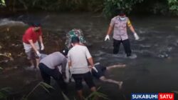 Geger! Mayat Pria Tanpa Identitas Ditemukan Mengambang di Sungai Leuwi Aza Ciambar