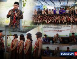 Tatap Jamnas 2026, 64 Anggota Pramuka Sukabumi Digembleng! Wabup Andreas: Latih Disiplin di Tengah Gempuran Gadget