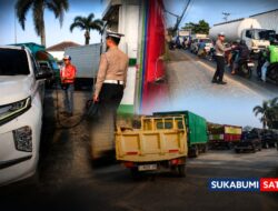 Hanya Andalkan Satu Operator Solar, Antrean SPBU Cipanas Cibadak Bikin Jalur Sukabumi Macet Mengular