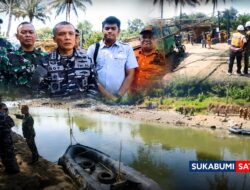 Gandeng CSR PT CMNP, TNI AL Matangkan Rencana Pembangunan Jembatan Leuwidinding Sukabumi