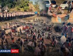 Usap Duka Warga Kasepuhan Ciptamulya, 102 Personel Brimob Polda Jabar Turun Tangan Bersihkan Puing Kebakaran