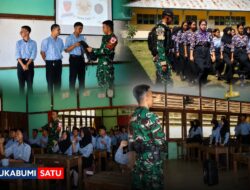 Bakar Semangat Nasionalisme di Perbatasan, Prajurit Yonarmed 13 Sukabumi Gelar Wasbang Interaktif di SMAN 1 Batang Lupar