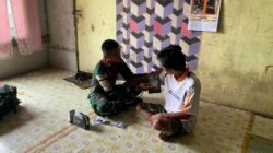 Satgas Pamtas Yonarmed 13/Nanggala Berikan Layanan Kesehatan Door-to-Door bagi Warga Perbatasan