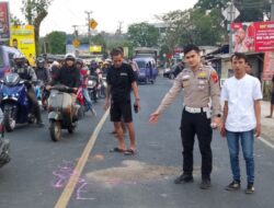 Kecelakaan Maut di Jalan Raya Sukabumi-Bogor, Satu Pemotor Tewas Terlindas Kontainer