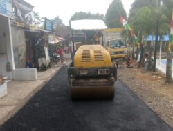 Jalan Cisarua-Sinagar Nagrak Ditangani, Pemeliharaan Berkala Sepanjang 850 Meter