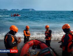 Terseret Ombak Besar Saat Berenang Pagi, Pemuda 22 Tahun Hilang di Pantai Karang Naya Sukabumi