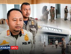 Belum Kantongi Izin Tapi Sudah Tancap Gas, Pembangunan Gerai Alfamart Samping Kantor Kecamatan Cibadak Disemprit Satpol PP