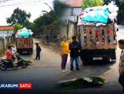 TABRAKAN MAUT DI CIKEMBAR: Terpental dan Masuk Kolong Mobil Sampah, Pengendara Motor Asal Cimanggu Tewas di Tempat