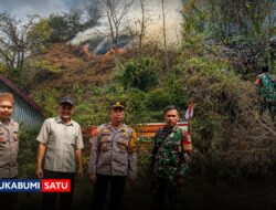 Api di Gunung Cabe Cimaja Berhasil Dipadamkan, Kades Imbau Warga Waspada Musim Kemarau