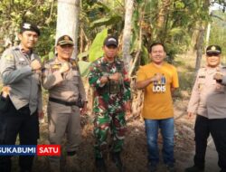 Lahan Mengering Dampak Kemarau, Tim Gabungan Cidolog Sisir Titik Rawan dan Minta Warga Waspada Karhutla