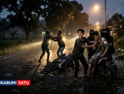 Dua Pemuda Menjadi Korban Pembacokan Usai Acara Musik di Simpenan, Polisi Bekuk Pelaku Kurang dari 24 Jam