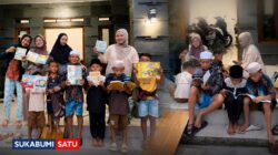 Mahasiswa KKM STKIP Bina Mutiara Sukabumi Sukses Buat Teras Literasi di Cibodas, Gandeng Perpustakaan Surade