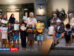 Mahasiswa KKM STKIP Bina Mutiara Sukabumi Sukses Buat Teras Literasi di Cibodas, Gandeng Perpustakaan Surade