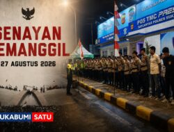 Massa Bergerak ke Jakarta, 122 Personel Polres Sukabumi Awasi Pintu Keluar Daerah