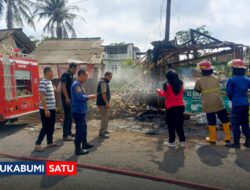 Ditinggal Nganter Kopi ke Desa, Warung Milik Lansia di Sagaranten Sukabumi Ludes Terbakar