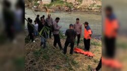 Perempuan Paruh Baya Ditemukan Meninggal di Pinggir Sungai Cicatih Cibadak
