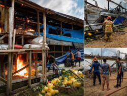 Kandang Ayam Potong Terbakar di Waluran, 35 Ribu Ekor Ayam Siap Panen Terdampak