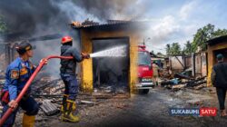 Pasar Surade Sukabumi Terbakar, 10 Kios Pedagang Ludes Diamuk Si Jago Merah