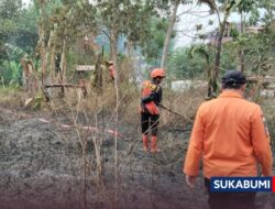 Lahan 3,8 Hektar di Cikundul Sukabumi Terbakar, Petugas Damkar Kesulitan Sumber Air